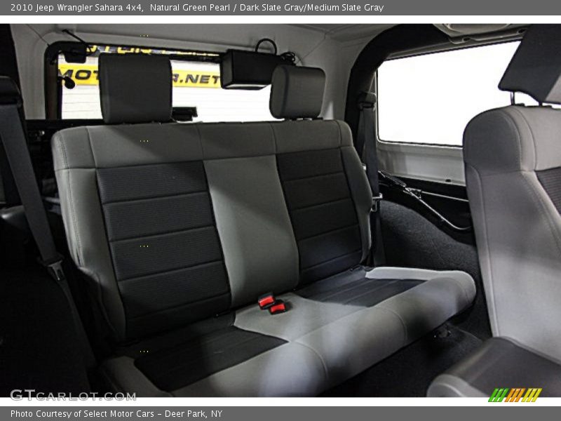 Natural Green Pearl / Dark Slate Gray/Medium Slate Gray 2010 Jeep Wrangler Sahara 4x4
