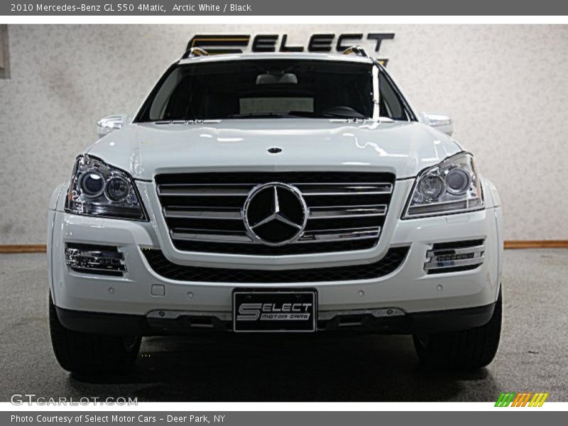 Arctic White / Black 2010 Mercedes-Benz GL 550 4Matic