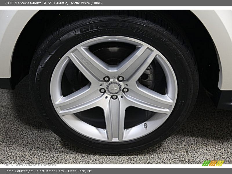 Arctic White / Black 2010 Mercedes-Benz GL 550 4Matic