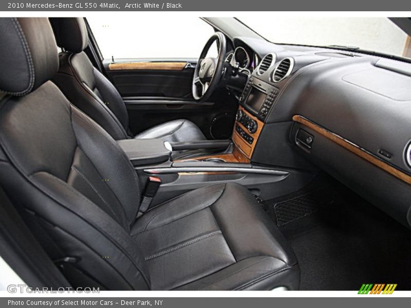 Arctic White / Black 2010 Mercedes-Benz GL 550 4Matic