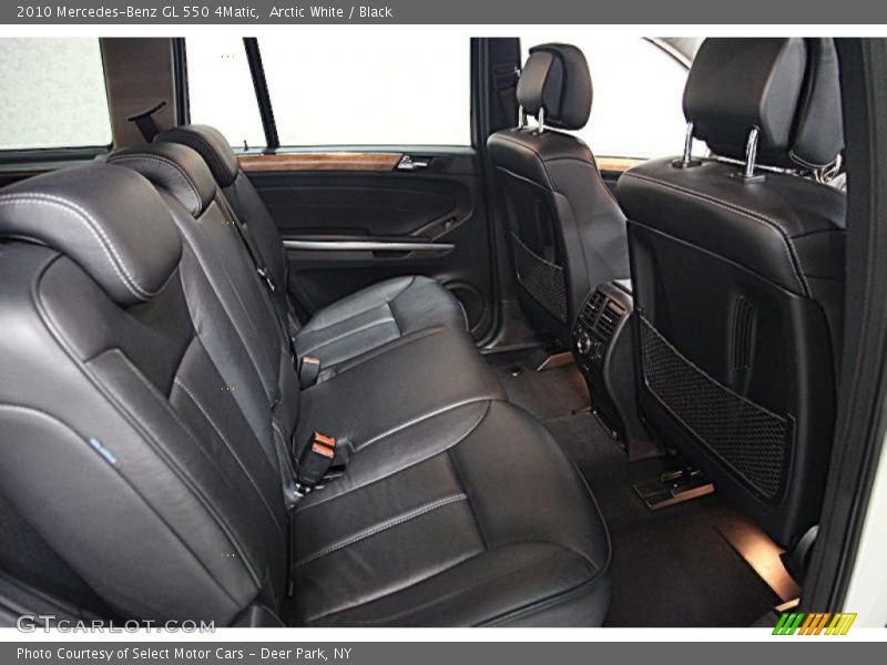 Arctic White / Black 2010 Mercedes-Benz GL 550 4Matic