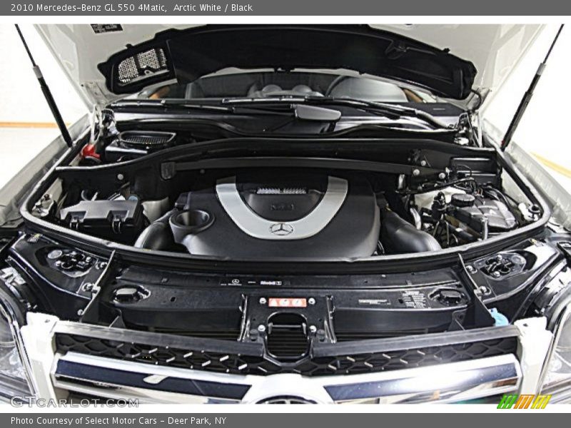 Arctic White / Black 2010 Mercedes-Benz GL 550 4Matic
