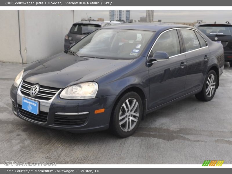 Shadow Blue Metallic / Grey 2006 Volkswagen Jetta TDI Sedan
