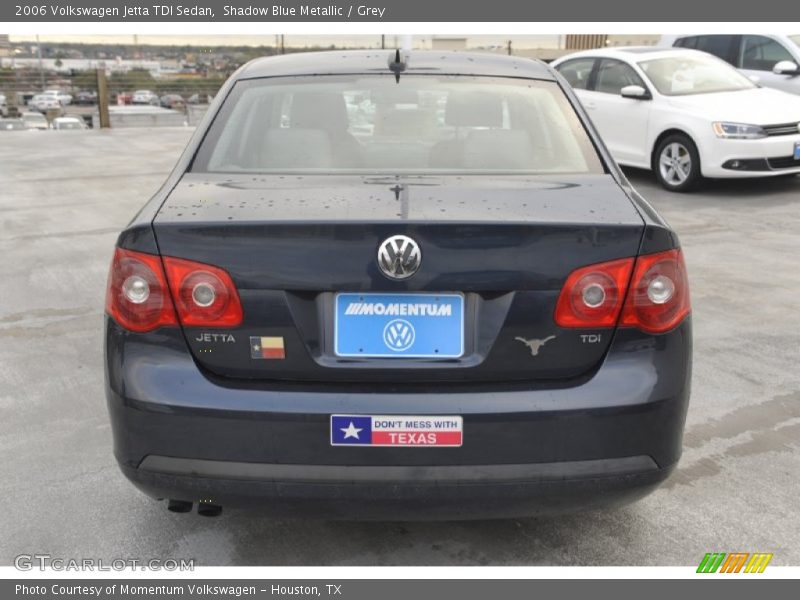 Shadow Blue Metallic / Grey 2006 Volkswagen Jetta TDI Sedan