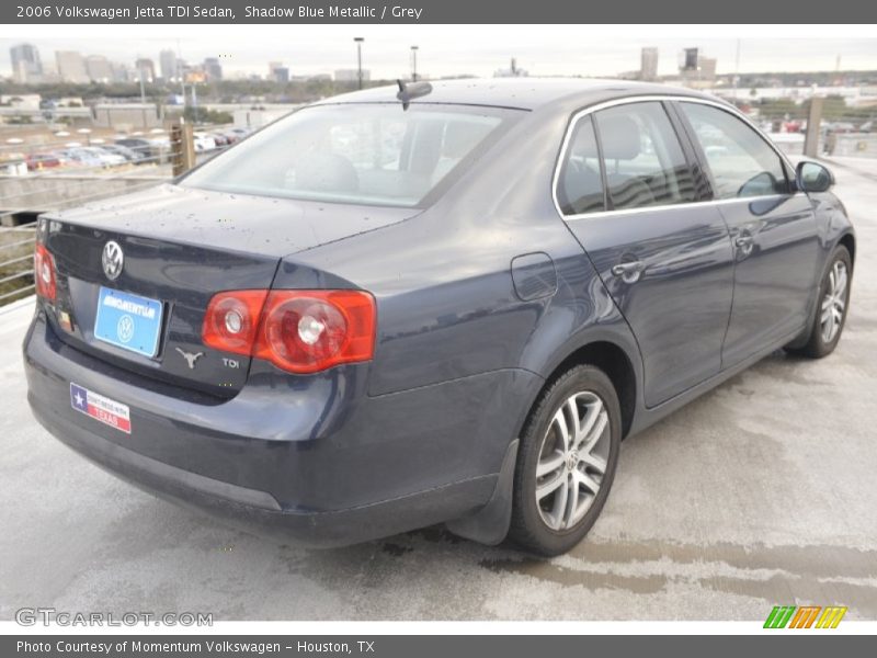 Shadow Blue Metallic / Grey 2006 Volkswagen Jetta TDI Sedan