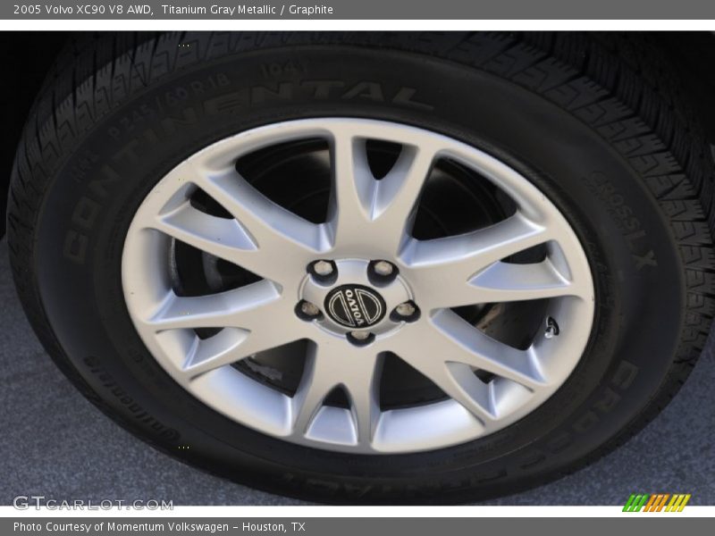Titanium Gray Metallic / Graphite 2005 Volvo XC90 V8 AWD