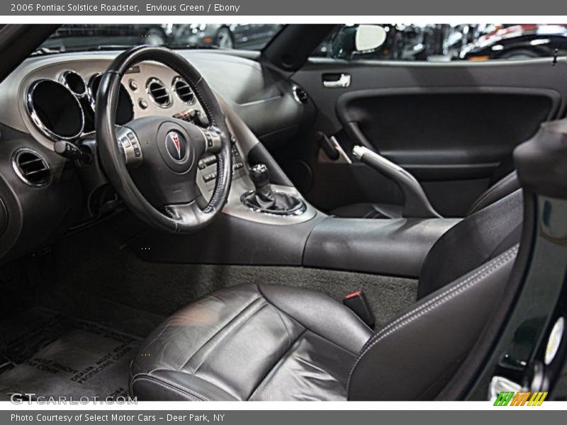 Envious Green / Ebony 2006 Pontiac Solstice Roadster