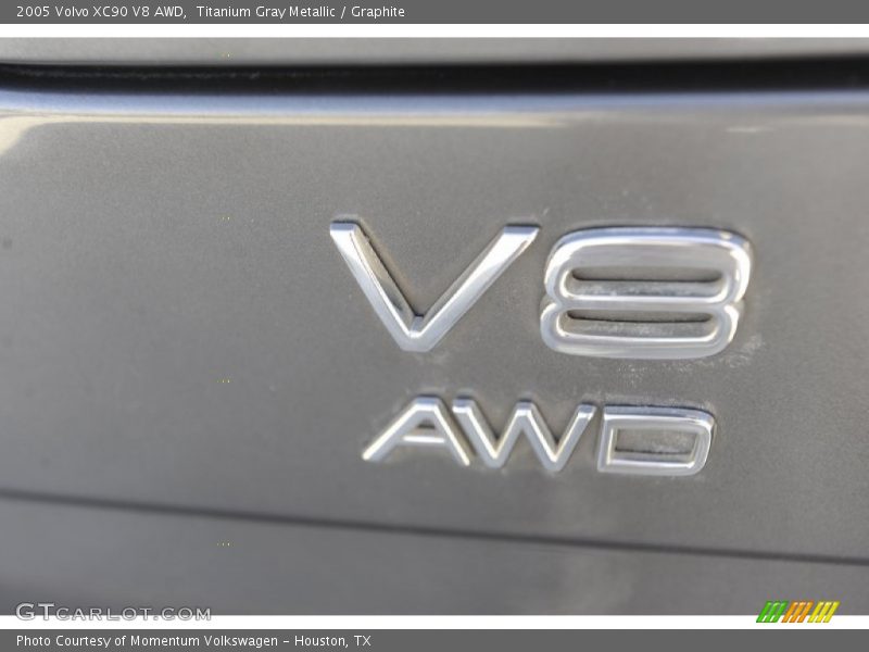 Titanium Gray Metallic / Graphite 2005 Volvo XC90 V8 AWD