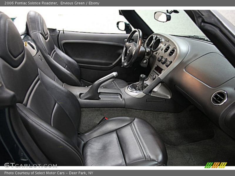 Envious Green / Ebony 2006 Pontiac Solstice Roadster