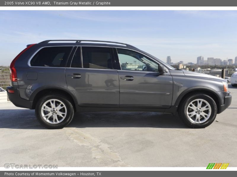 Titanium Gray Metallic / Graphite 2005 Volvo XC90 V8 AWD