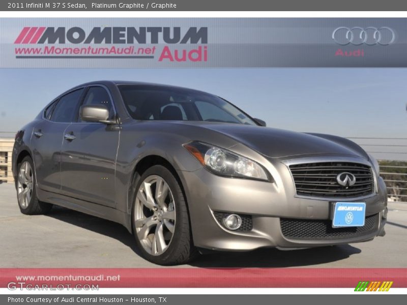 Platinum Graphite / Graphite 2011 Infiniti M 37 S Sedan