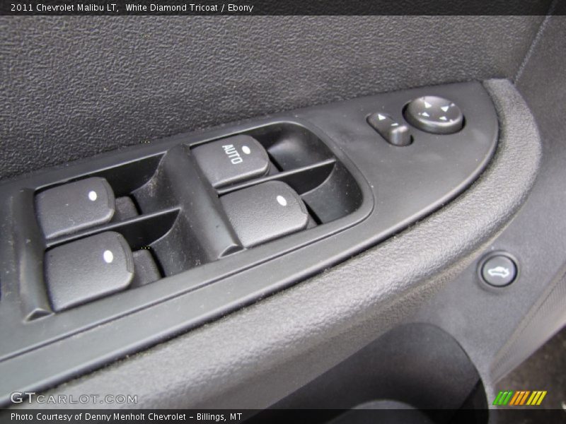 White Diamond Tricoat / Ebony 2011 Chevrolet Malibu LT