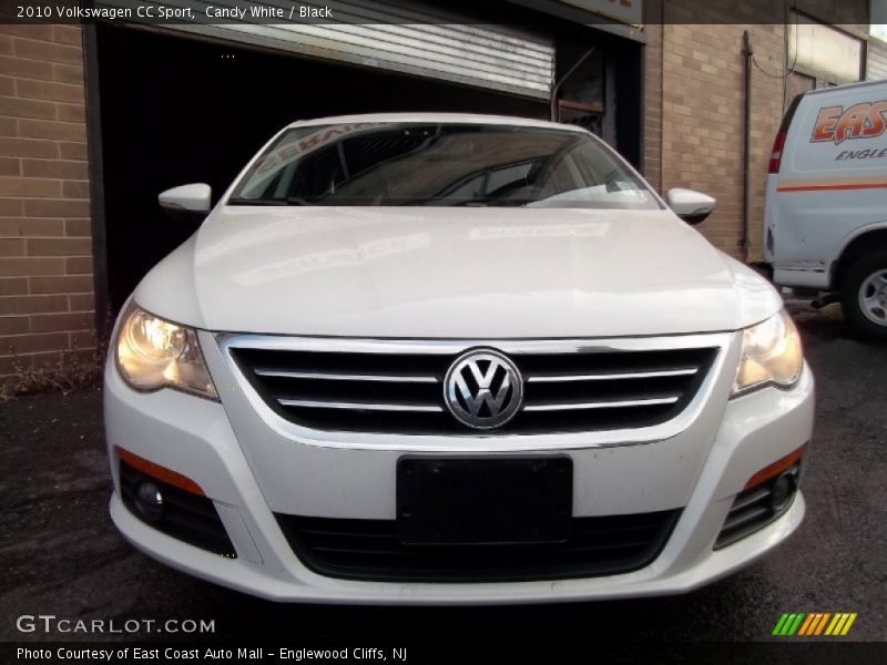 Candy White / Black 2010 Volkswagen CC Sport