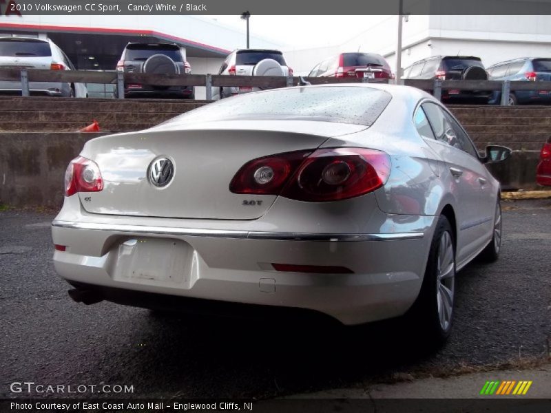 Candy White / Black 2010 Volkswagen CC Sport