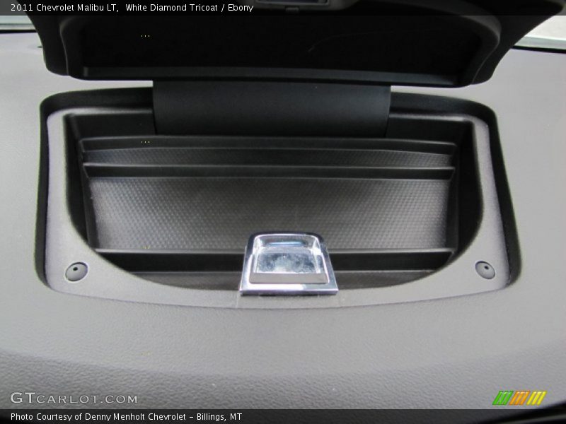 White Diamond Tricoat / Ebony 2011 Chevrolet Malibu LT