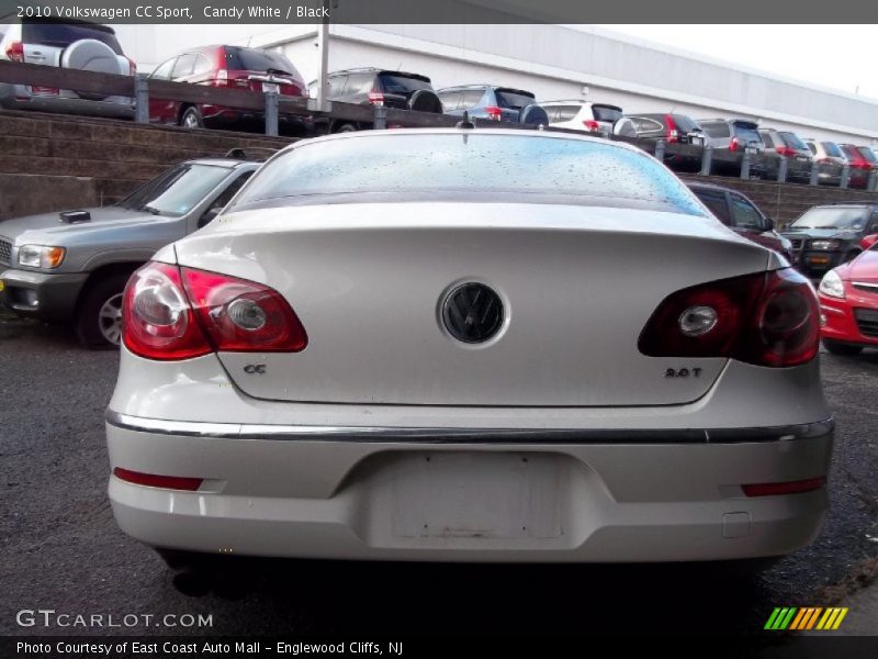 Candy White / Black 2010 Volkswagen CC Sport