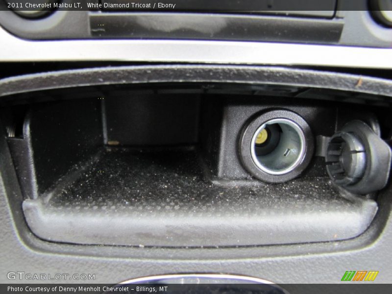 White Diamond Tricoat / Ebony 2011 Chevrolet Malibu LT