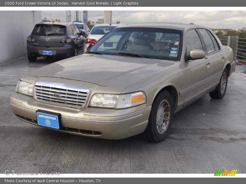 Harvest Gold Metallic / Light Graphite 2000 Ford Crown Victoria LX Sedan