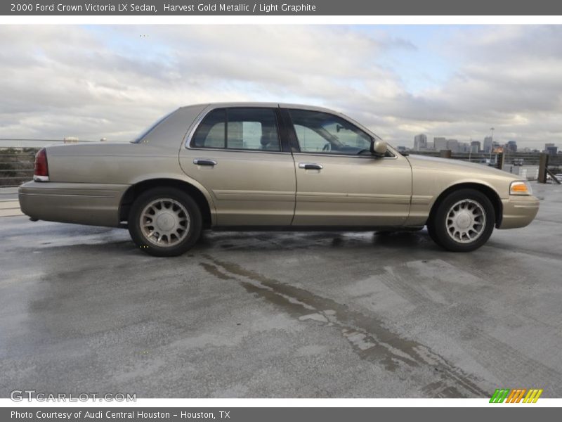 Harvest Gold Metallic / Light Graphite 2000 Ford Crown Victoria LX Sedan