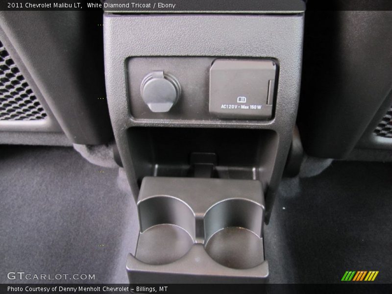 White Diamond Tricoat / Ebony 2011 Chevrolet Malibu LT