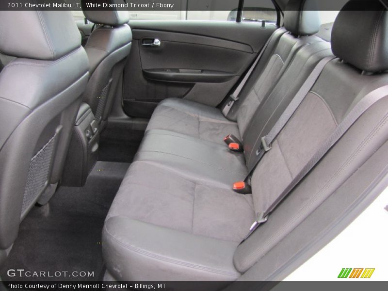 White Diamond Tricoat / Ebony 2011 Chevrolet Malibu LT