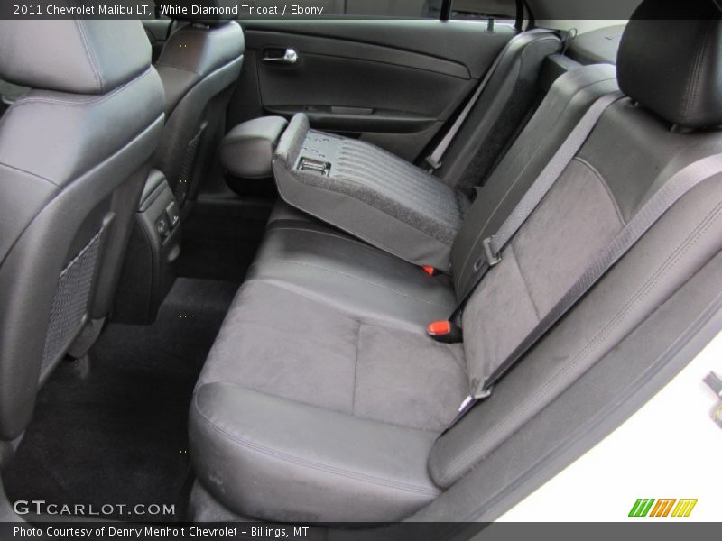White Diamond Tricoat / Ebony 2011 Chevrolet Malibu LT