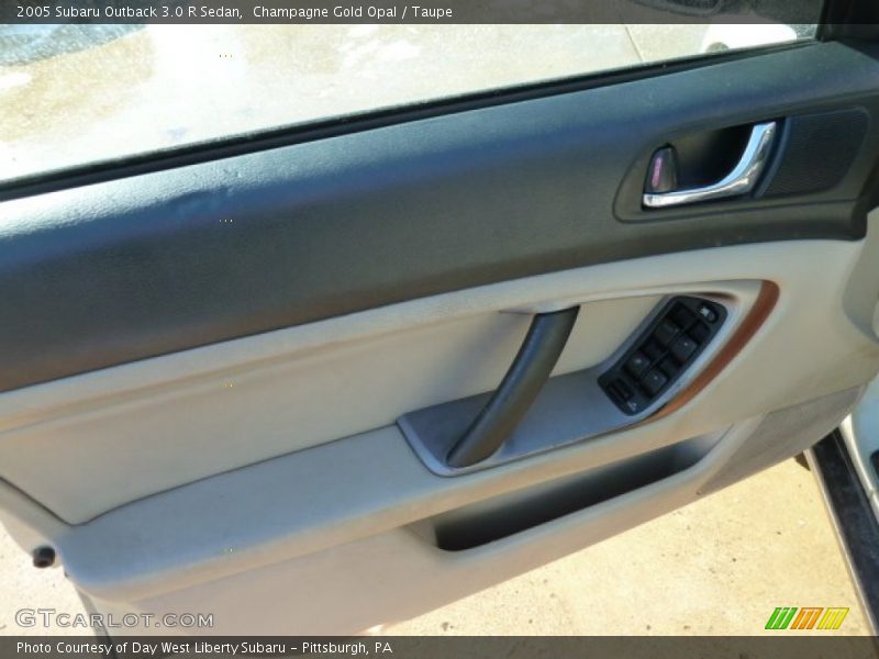 Champagne Gold Opal / Taupe 2005 Subaru Outback 3.0 R Sedan