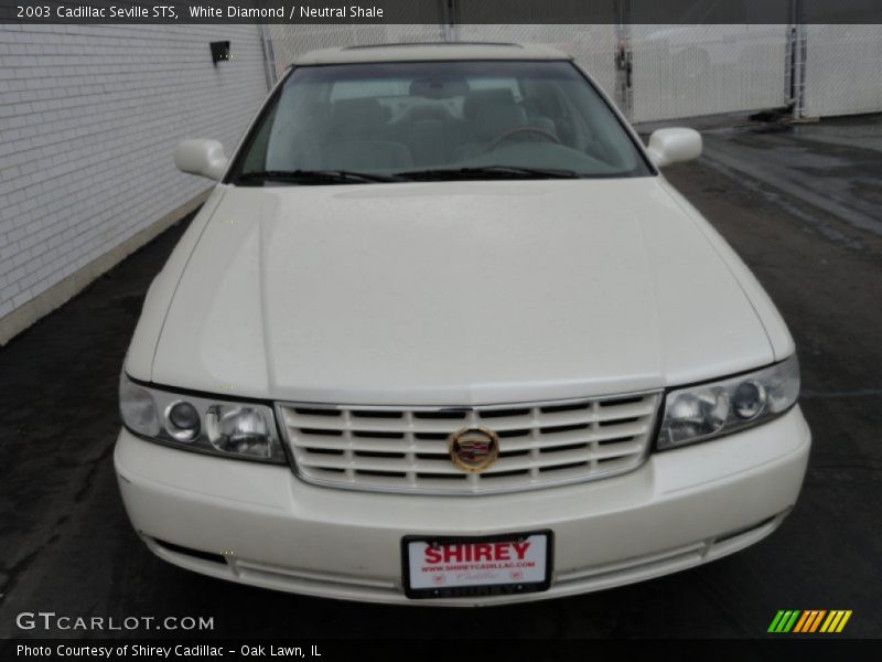 White Diamond / Neutral Shale 2003 Cadillac Seville STS