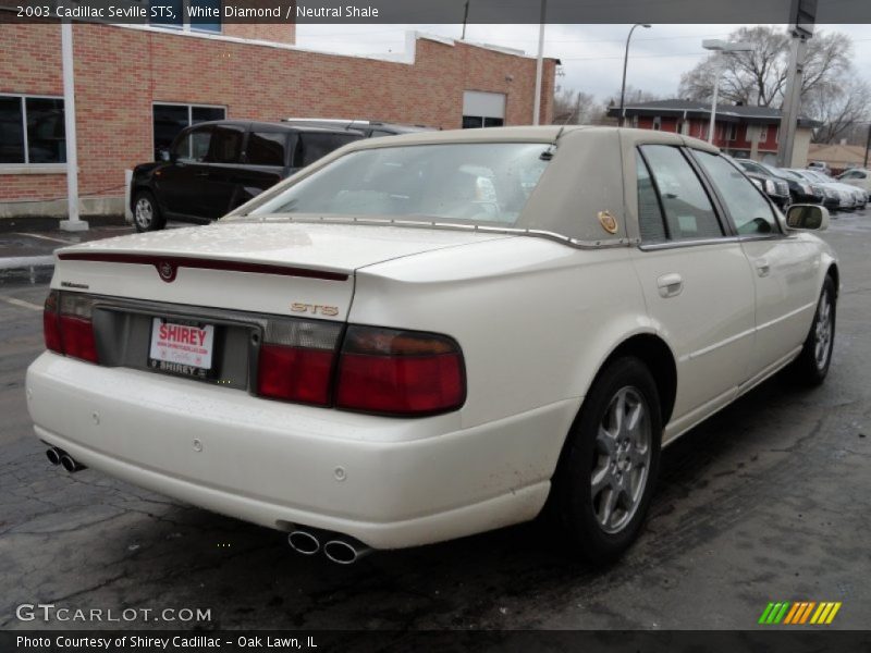 White Diamond / Neutral Shale 2003 Cadillac Seville STS