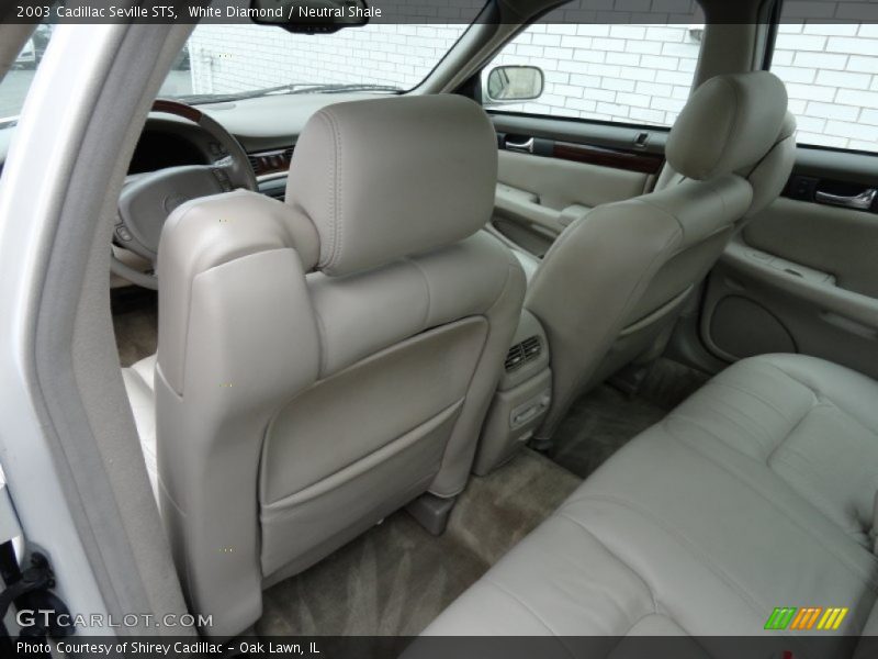 White Diamond / Neutral Shale 2003 Cadillac Seville STS