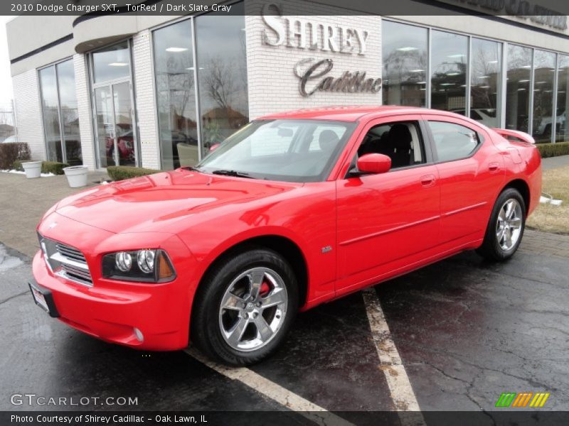 TorRed / Dark Slate Gray 2010 Dodge Charger SXT