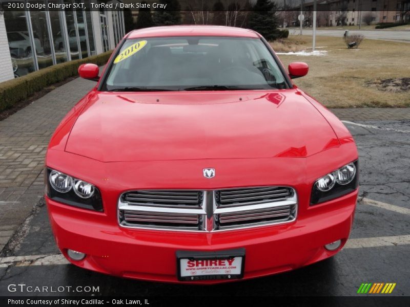 TorRed / Dark Slate Gray 2010 Dodge Charger SXT