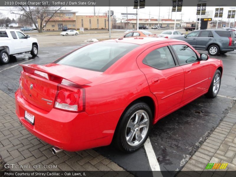 TorRed / Dark Slate Gray 2010 Dodge Charger SXT