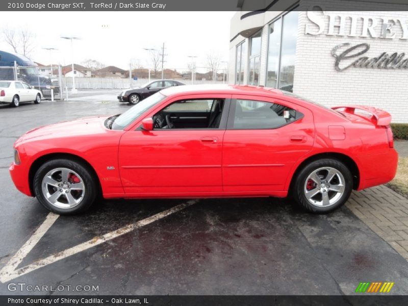 TorRed / Dark Slate Gray 2010 Dodge Charger SXT