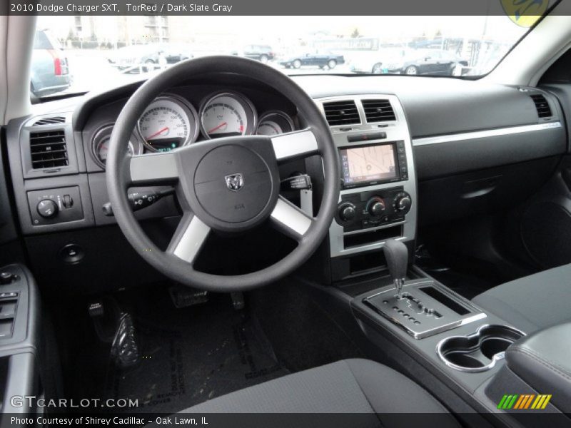 TorRed / Dark Slate Gray 2010 Dodge Charger SXT