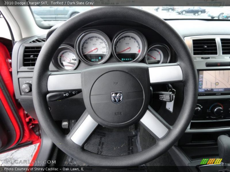 TorRed / Dark Slate Gray 2010 Dodge Charger SXT