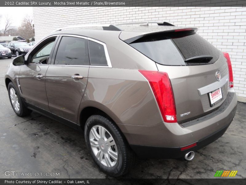 Mocha Steel Metallic / Shale/Brownstone 2012 Cadillac SRX Luxury