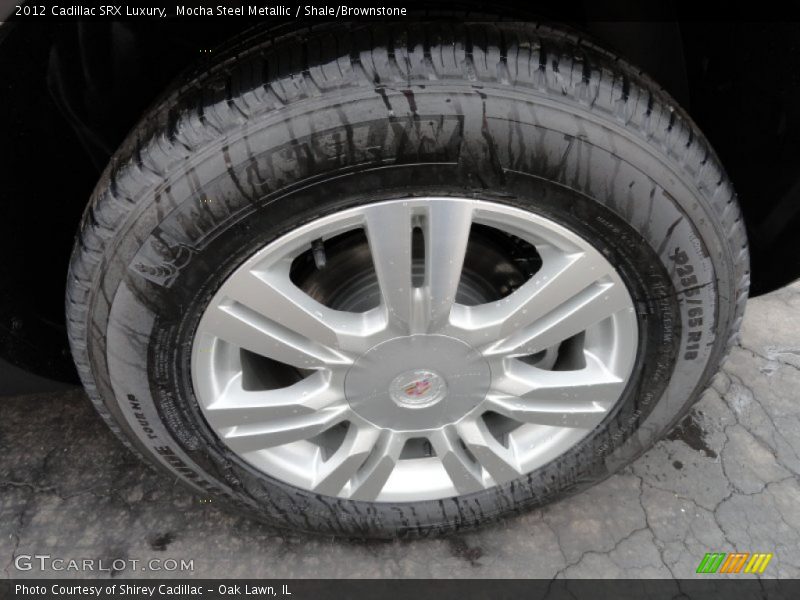 Mocha Steel Metallic / Shale/Brownstone 2012 Cadillac SRX Luxury