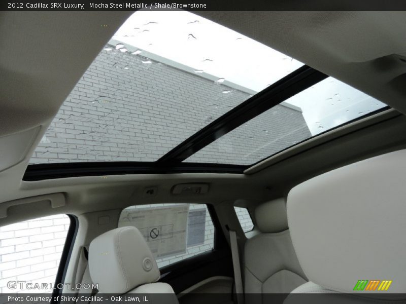 Sunroof of 2012 SRX Luxury