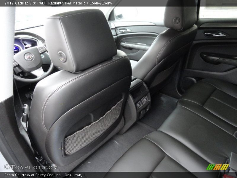 Radiant Silver Metallic / Ebony/Ebony 2012 Cadillac SRX FWD