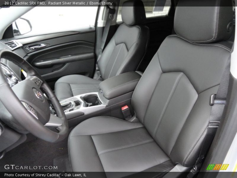 Radiant Silver Metallic / Ebony/Ebony 2012 Cadillac SRX FWD