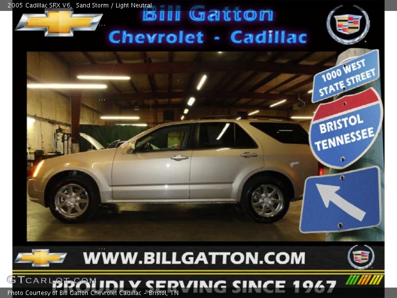 Sand Storm / Light Neutral 2005 Cadillac SRX V6