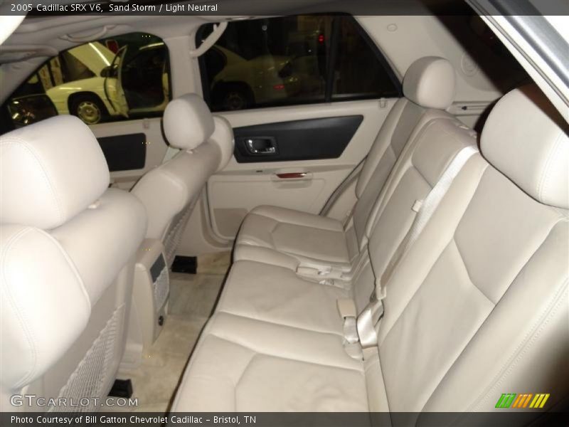 Rear Seat of 2005 SRX V6