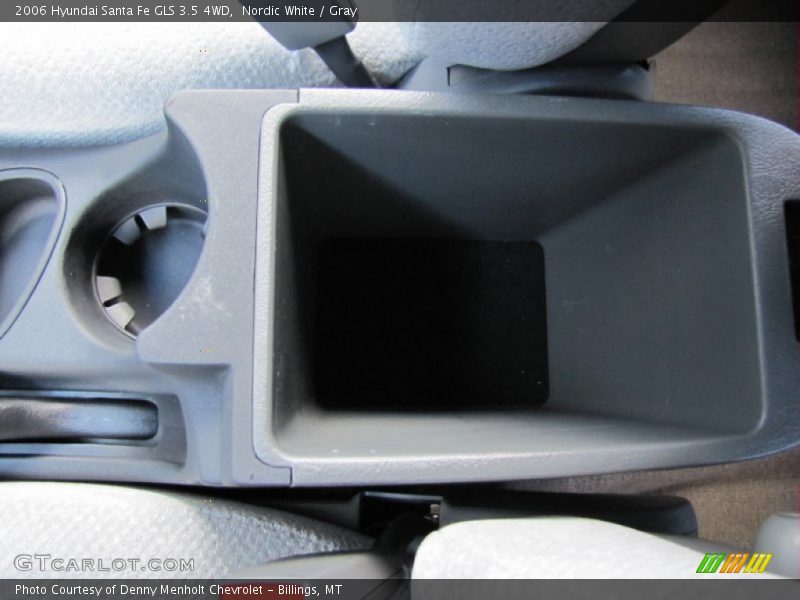 Nordic White / Gray 2006 Hyundai Santa Fe GLS 3.5 4WD