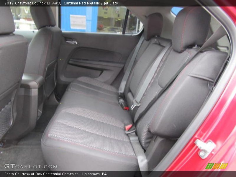 Cardinal Red Metallic / Jet Black 2012 Chevrolet Equinox LT AWD