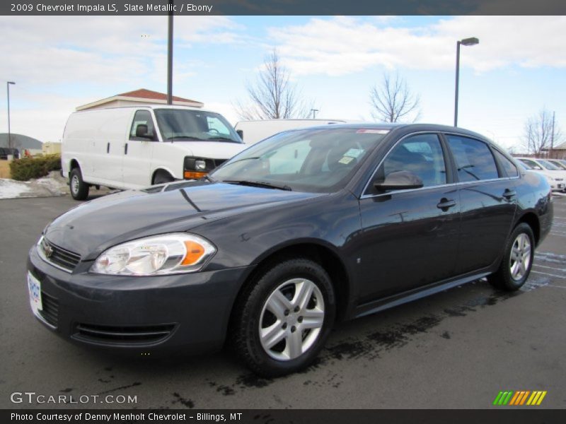 Slate Metallic / Ebony 2009 Chevrolet Impala LS