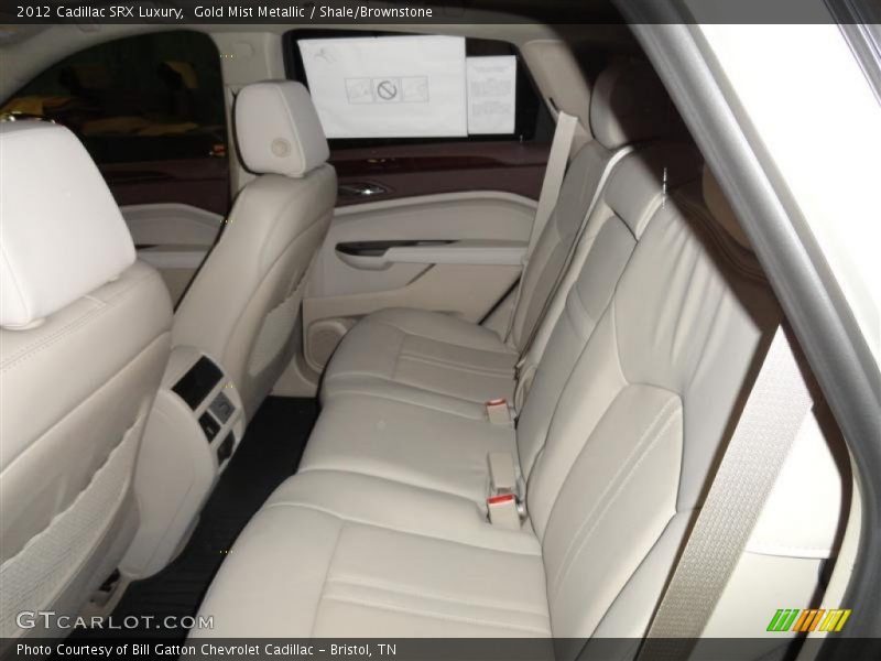 Gold Mist Metallic / Shale/Brownstone 2012 Cadillac SRX Luxury