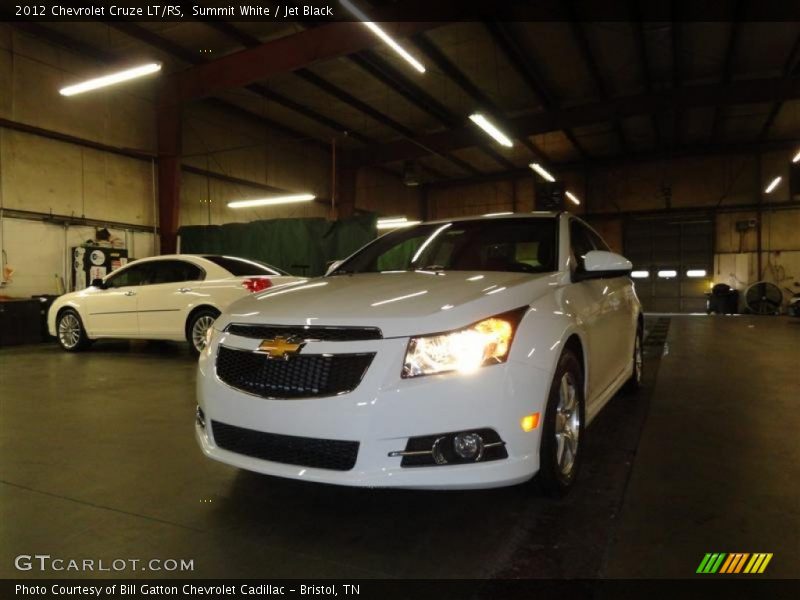 Summit White / Jet Black 2012 Chevrolet Cruze LT/RS