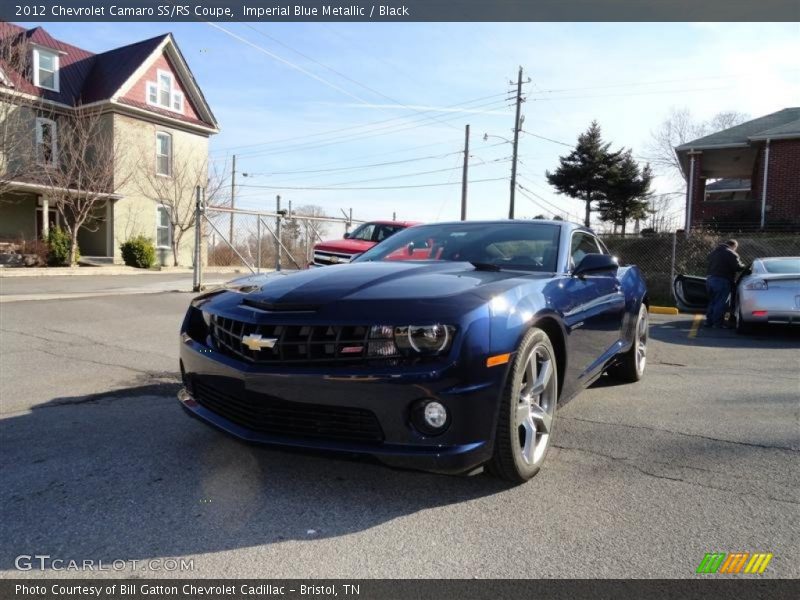 Imperial Blue Metallic / Black 2012 Chevrolet Camaro SS/RS Coupe