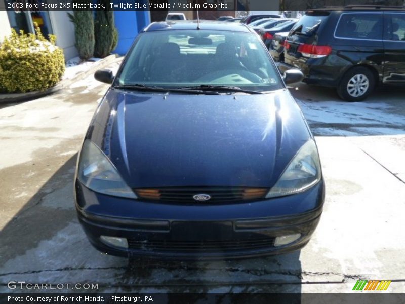 Twilight Blue Metallic / Medium Graphite 2003 Ford Focus ZX5 Hatchback